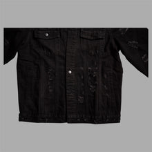 EROSION Denim Jacket (Black)