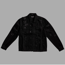EROSION Denim Jacket (Black)